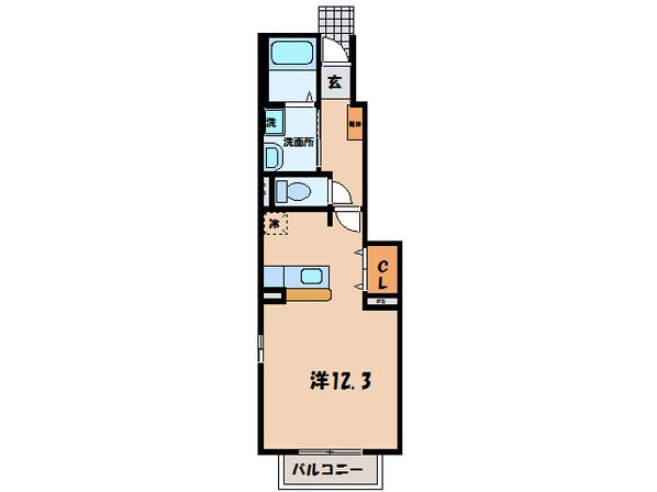 西尾駅 バス15分  上矢田南下車：停歩8分 1階の物件間取画像